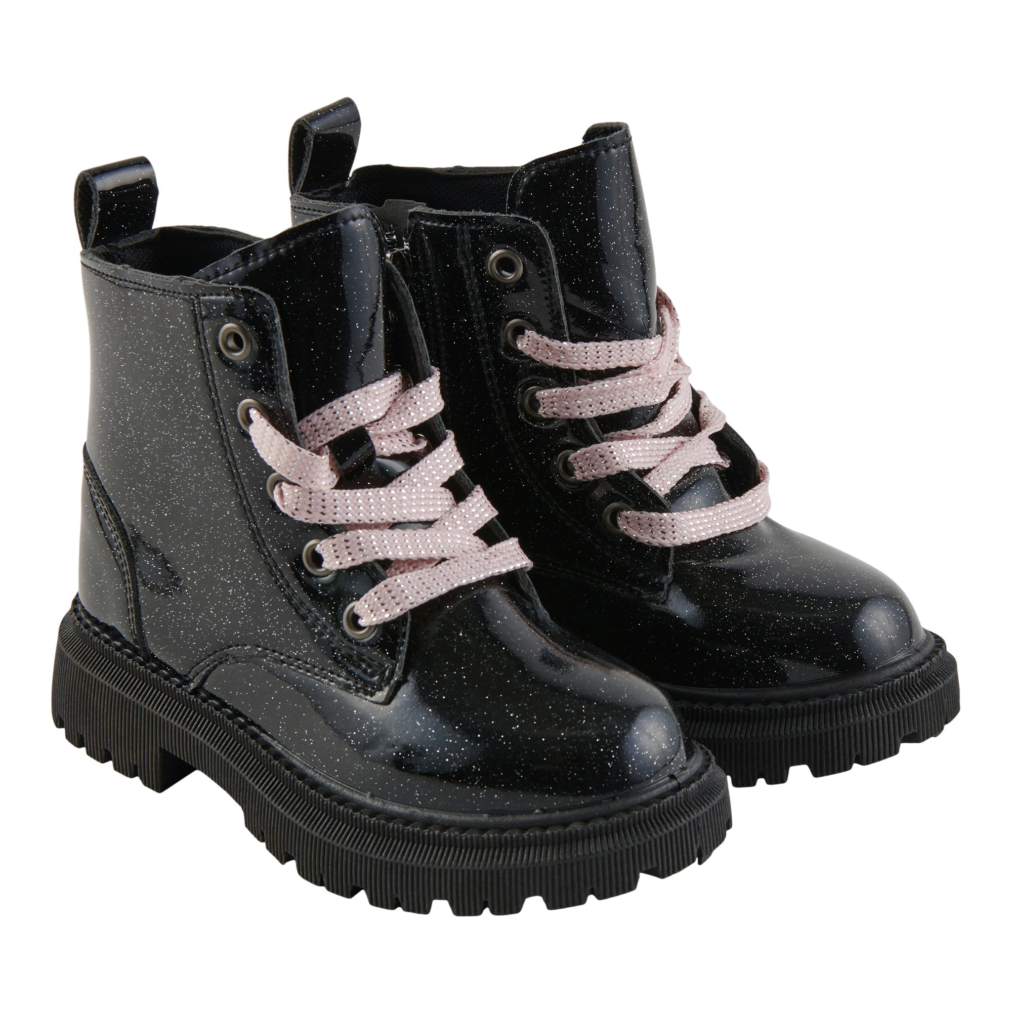 BELLA & BIRDIE Girls' Fashion Combat Boots