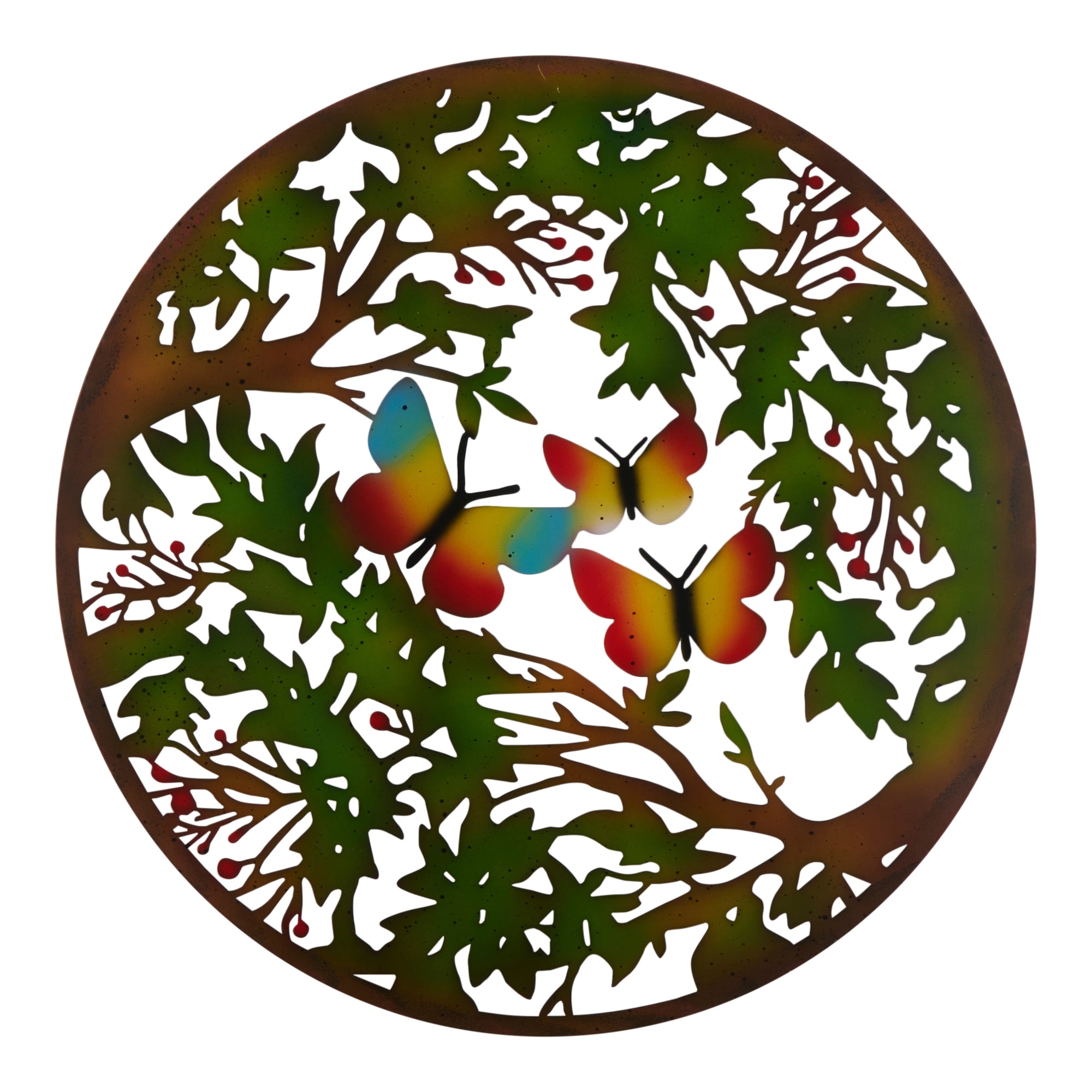 Metal Nature Wall Art, 24-in.