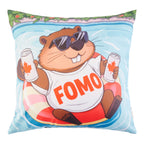 Coussin d'extérieur Canada, 18 po x 18 po