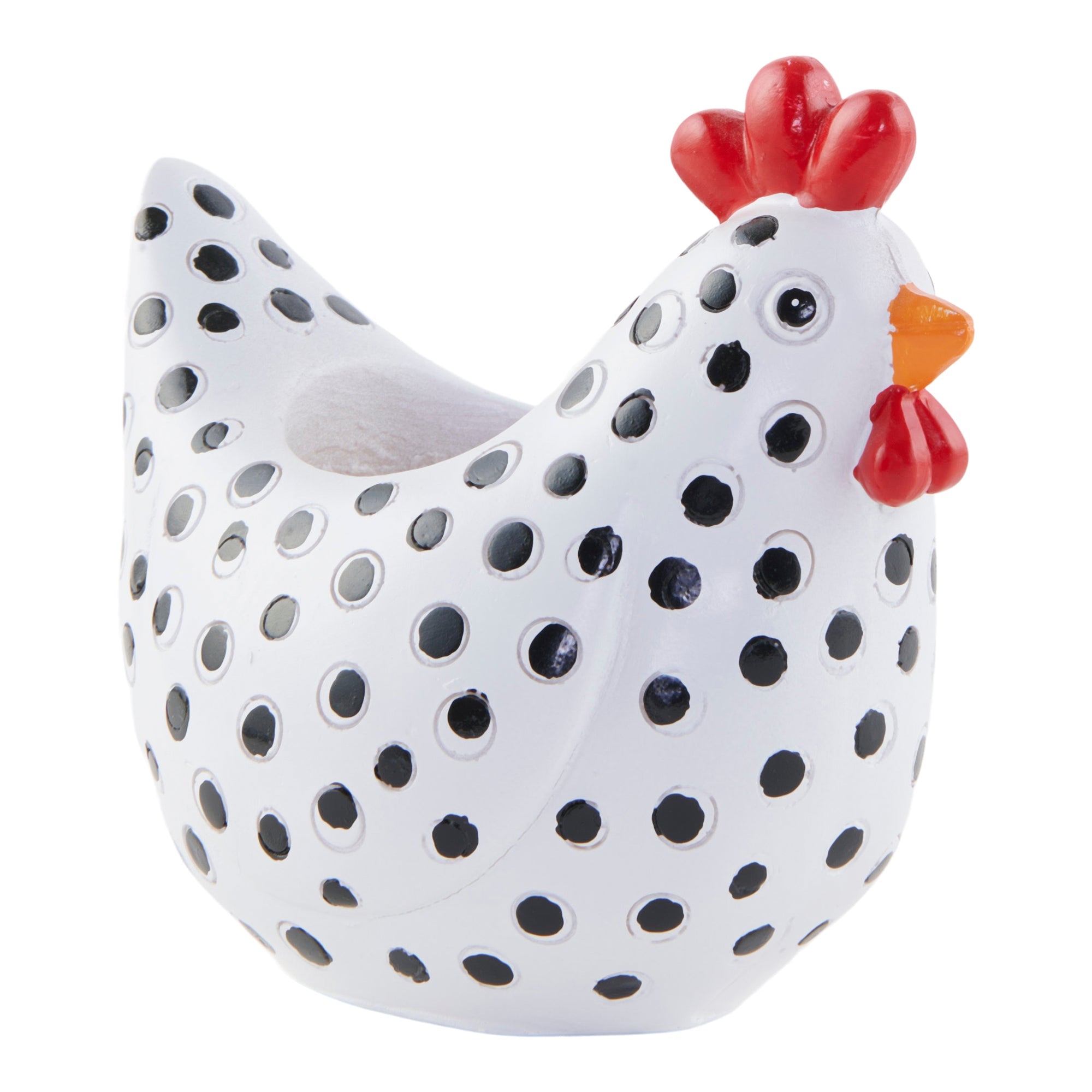 HomeStyles Chicken Planter, 5.3-in x 3.5-in x 4.7-in.