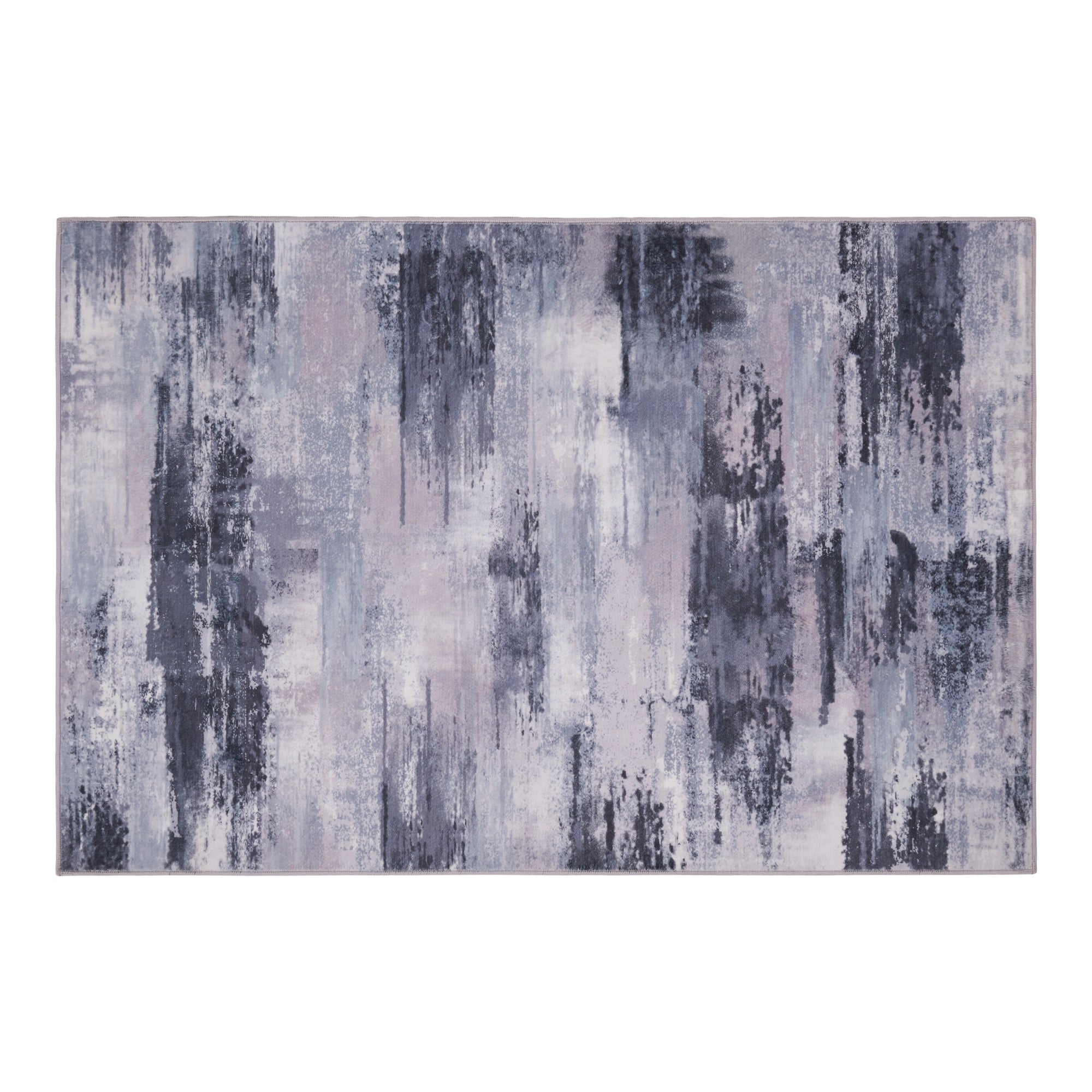 Washable Printed Area Rug, 3-ft x 4-ft.