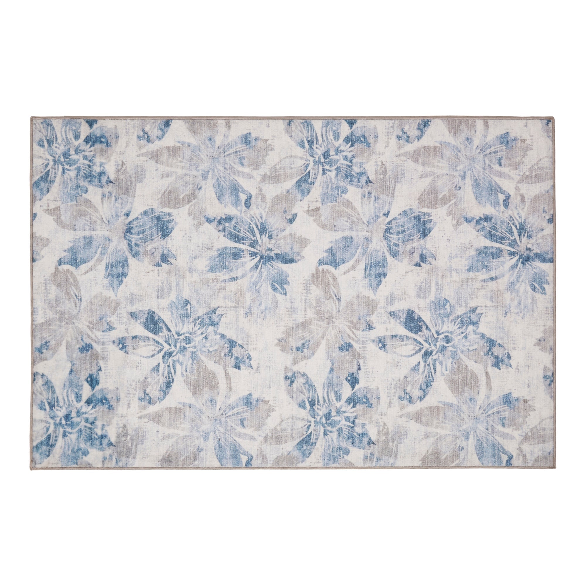 Washable Printed Area Rug, 3-ft x 4-ft.