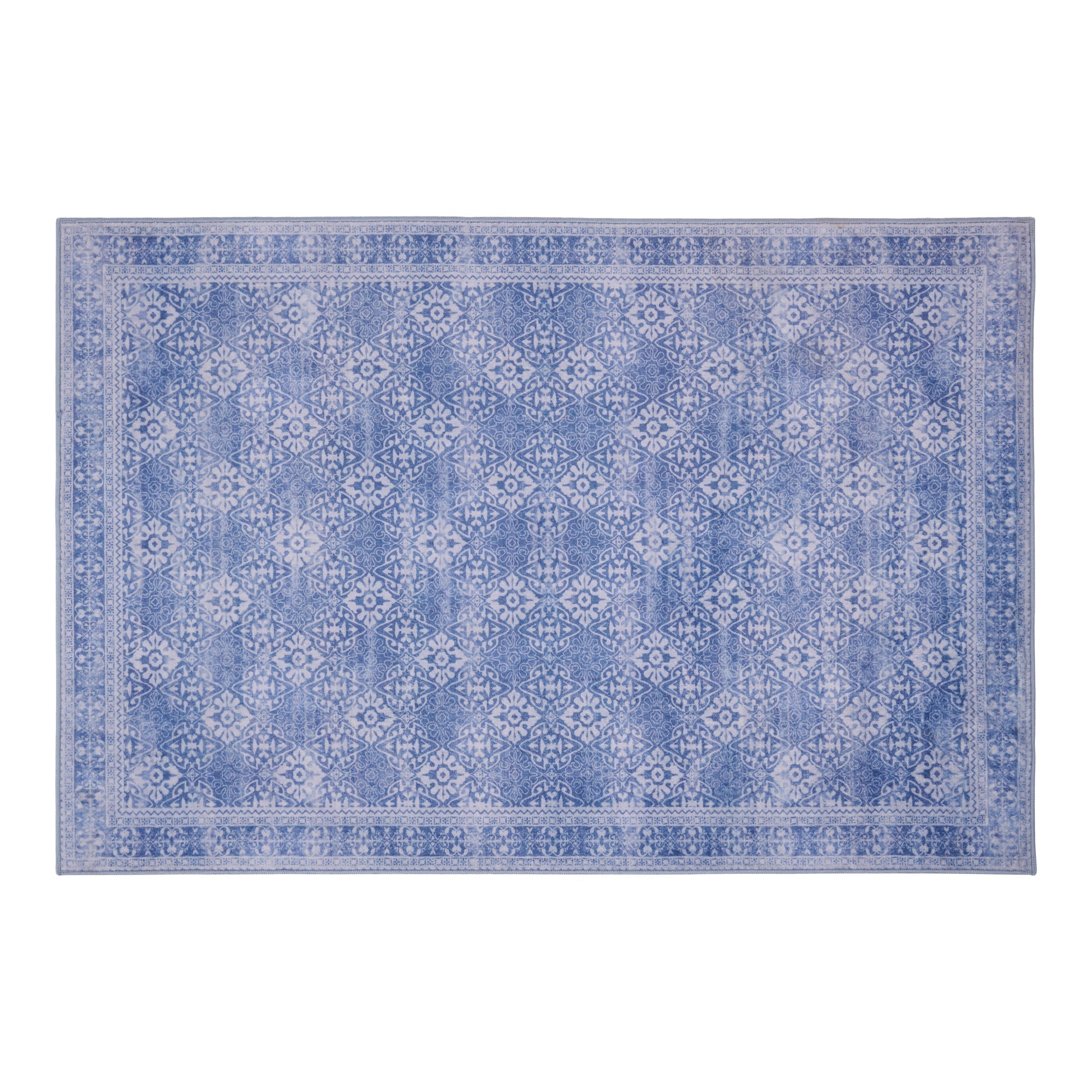 Washable Printed Area Rug, 3-ft x 4-ft.