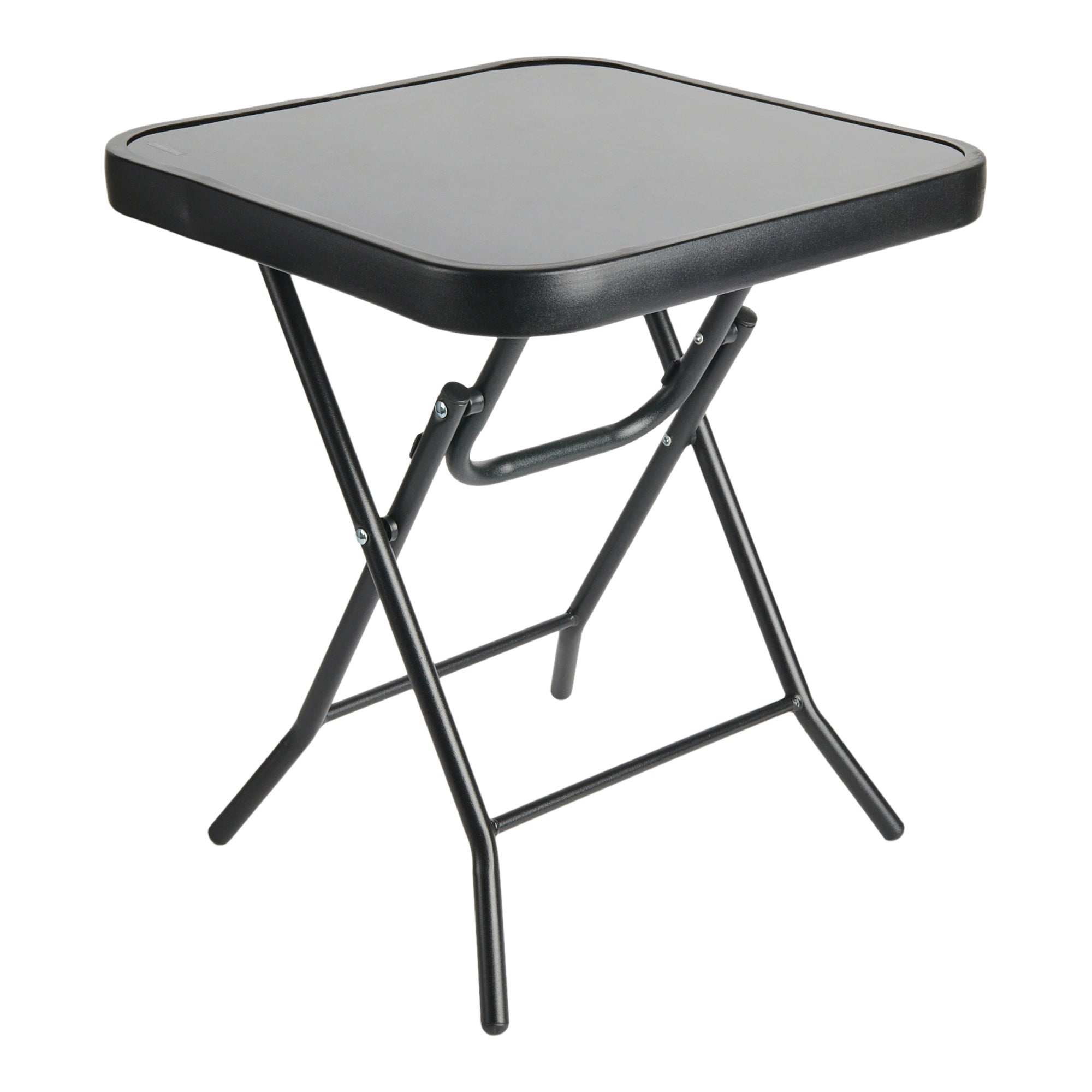 Folding Side Table, 15-in x 15-in x 18-in.