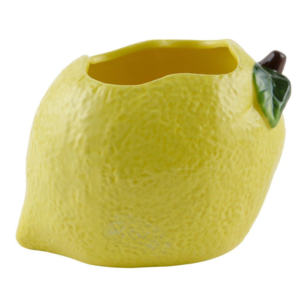 Ceramic Fruit Shaped Planter, 5-in.