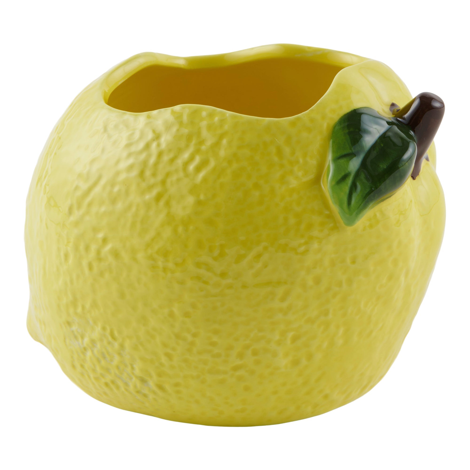 Ceramic Fruit Shaped Planter, 5-in.
