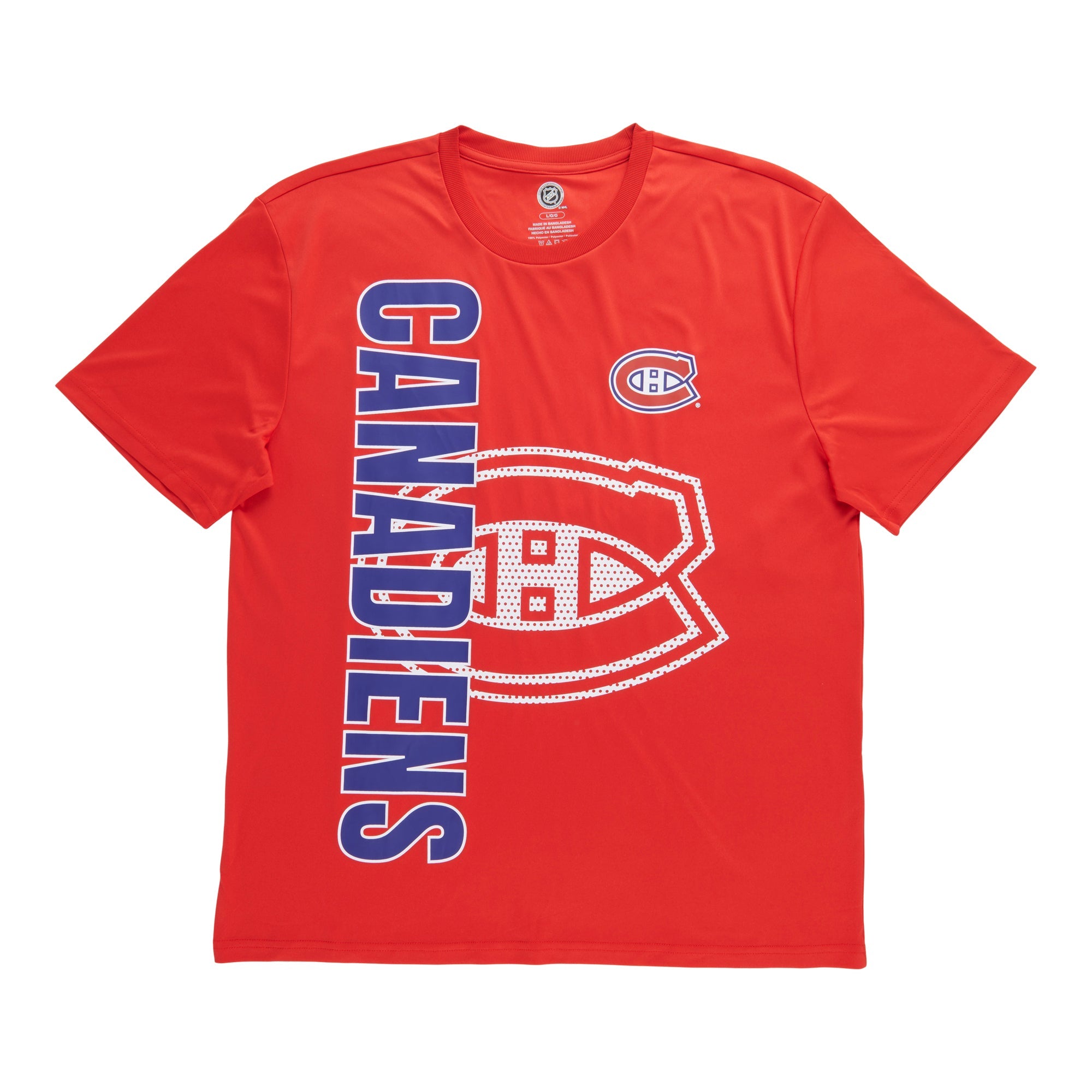 NHL Men's Licensed Montreal Canadiens Short Sleeve T-Shirt