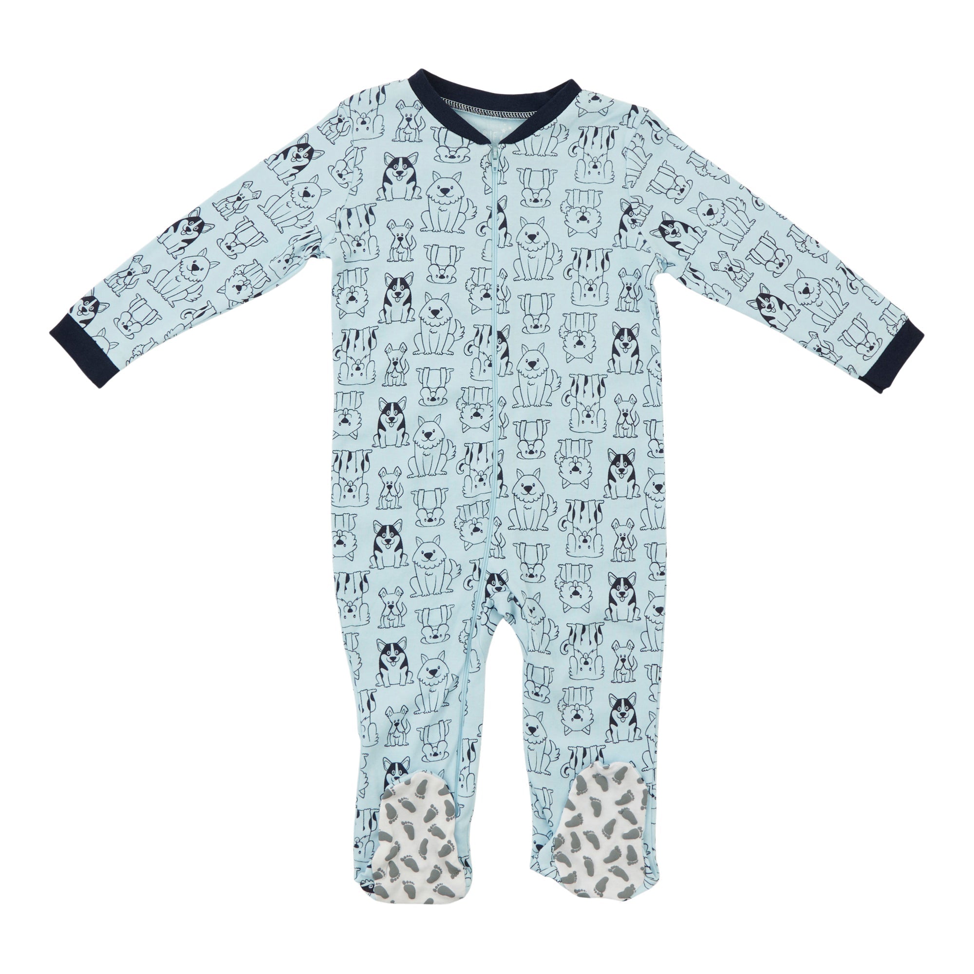 Infant Unisex Long Sleeve Printed Sleeper, 6-18 Month