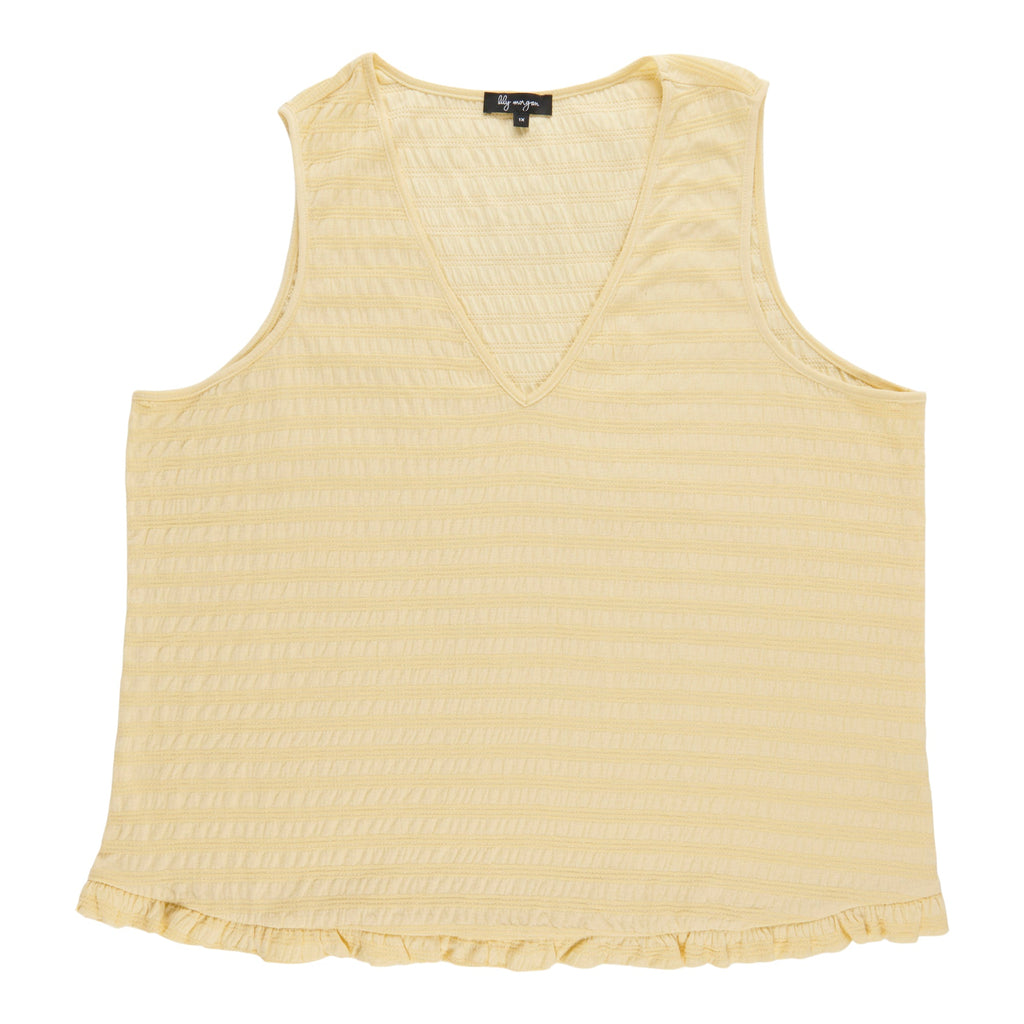lily morgan Women's Plus V-Neck Collar Camisole