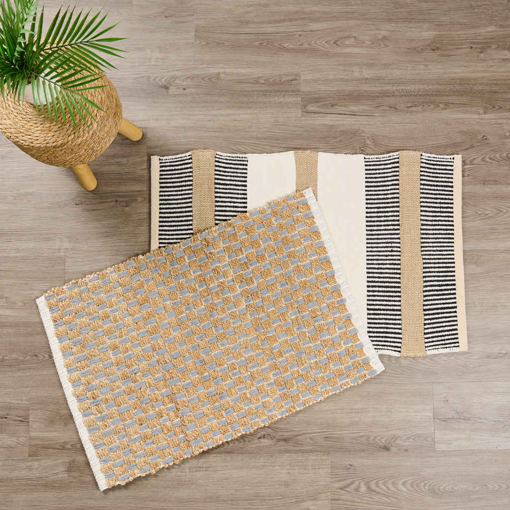 HomeStyles Coastal Cotton Rug, 24-in x 36-in.
