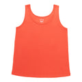 mySTYLE Women's Plus Scooped Ribbed Tank Top