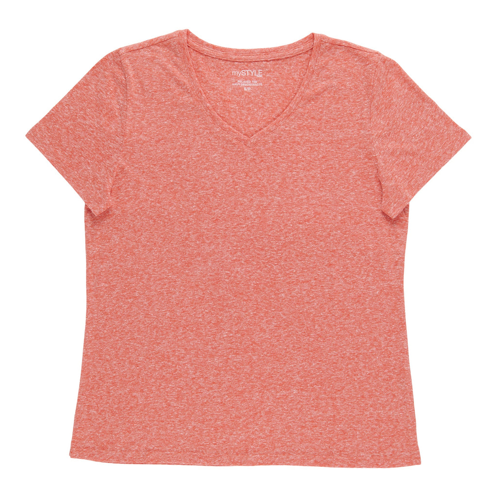 mySTYLE Women's V-Neck T-Shirt