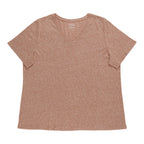 mySTYLE Women's Plus V-Neck T-Shirt