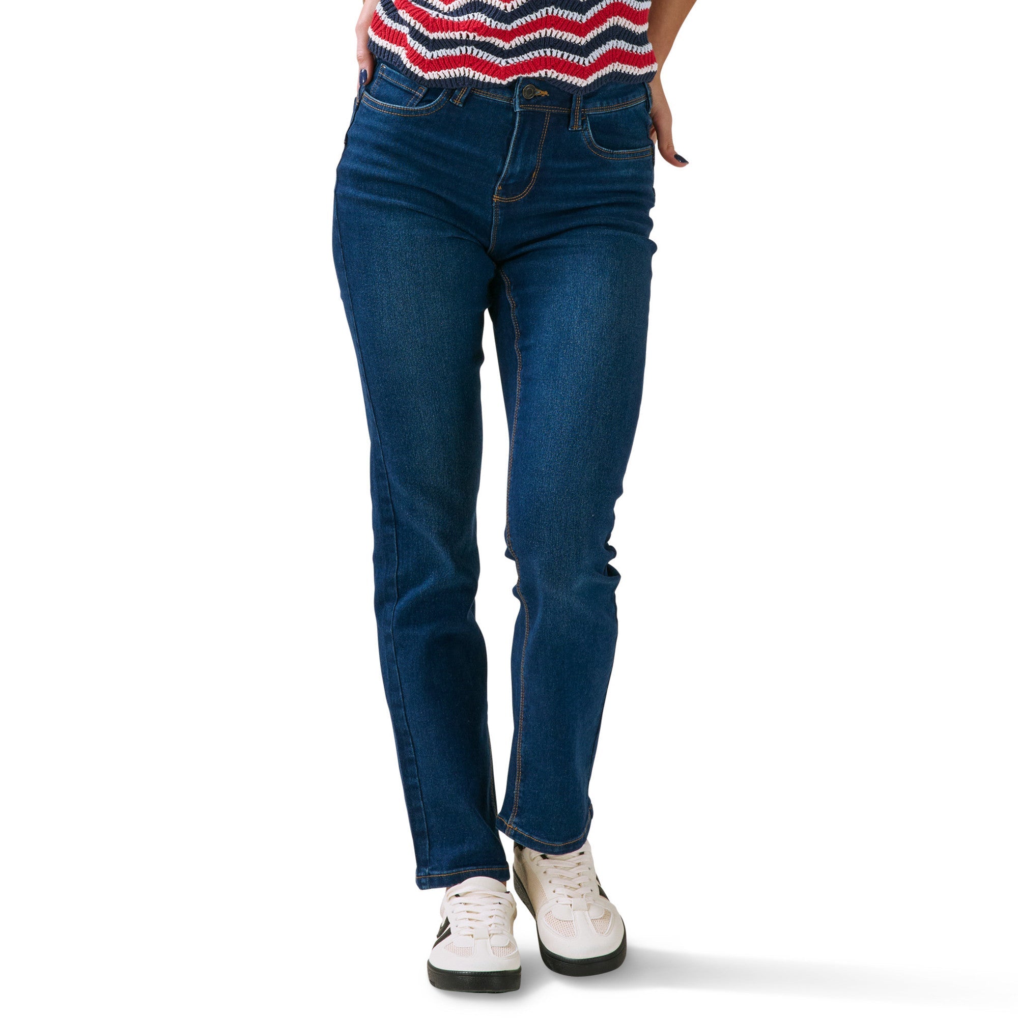 mySTYLE Women's Seasonal Slim Denim Jeans
