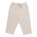 Classic Editions Women's Solid Crinkle Capris