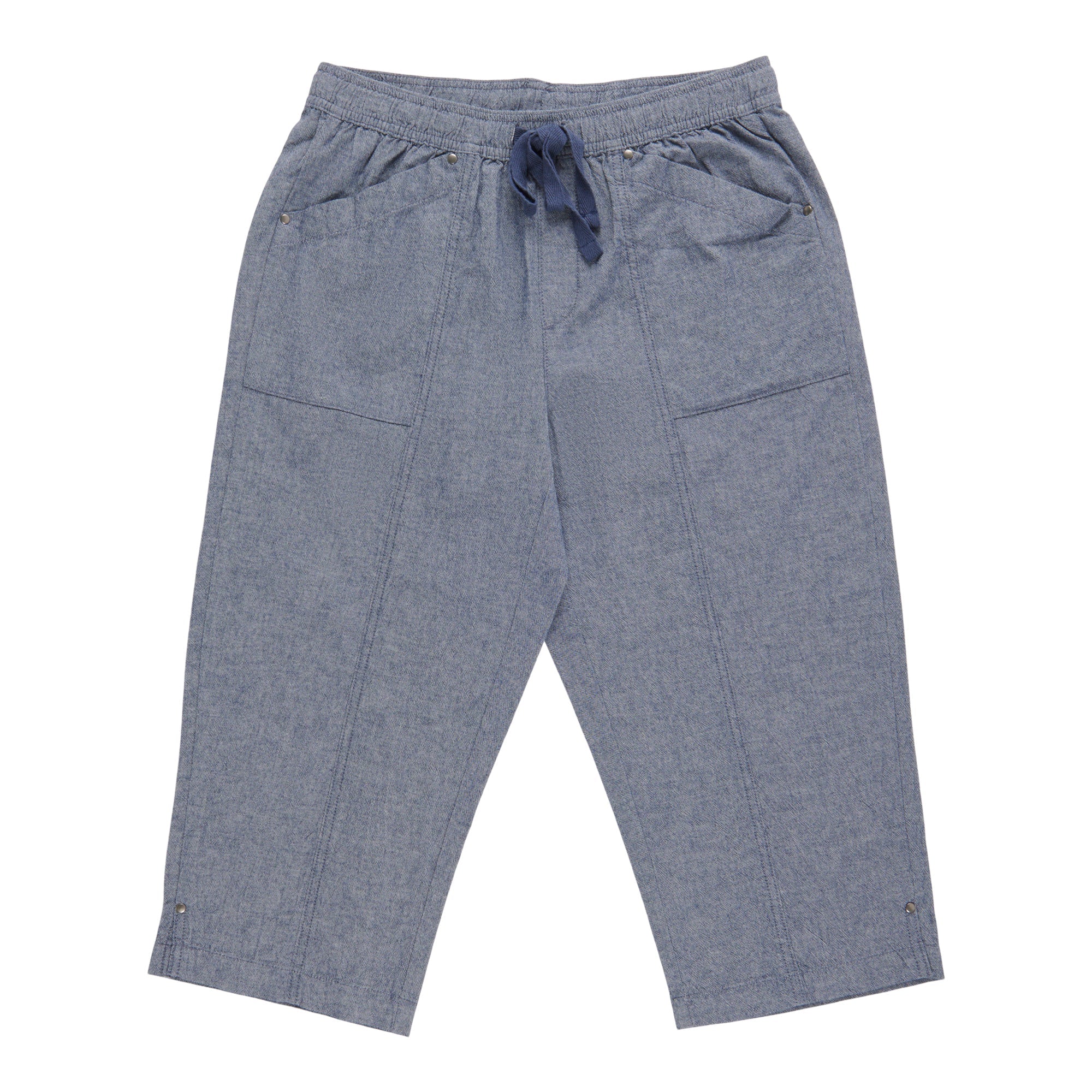 Classic Editions Women's Crinkle Capris
