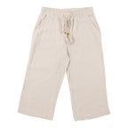 Classic Editions Women's Solid Drawstring Capris