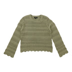 lily morgan Women's Pointelle Pullover Sweater
