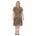 lily morgan Women's Plus Trapeze Dress