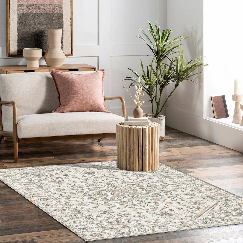 Velvet Area Rug, 5-ft x 7-ft.
