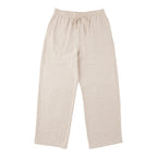 lily morgan Women's Solid Wide-Leg Linen-Blend Pants