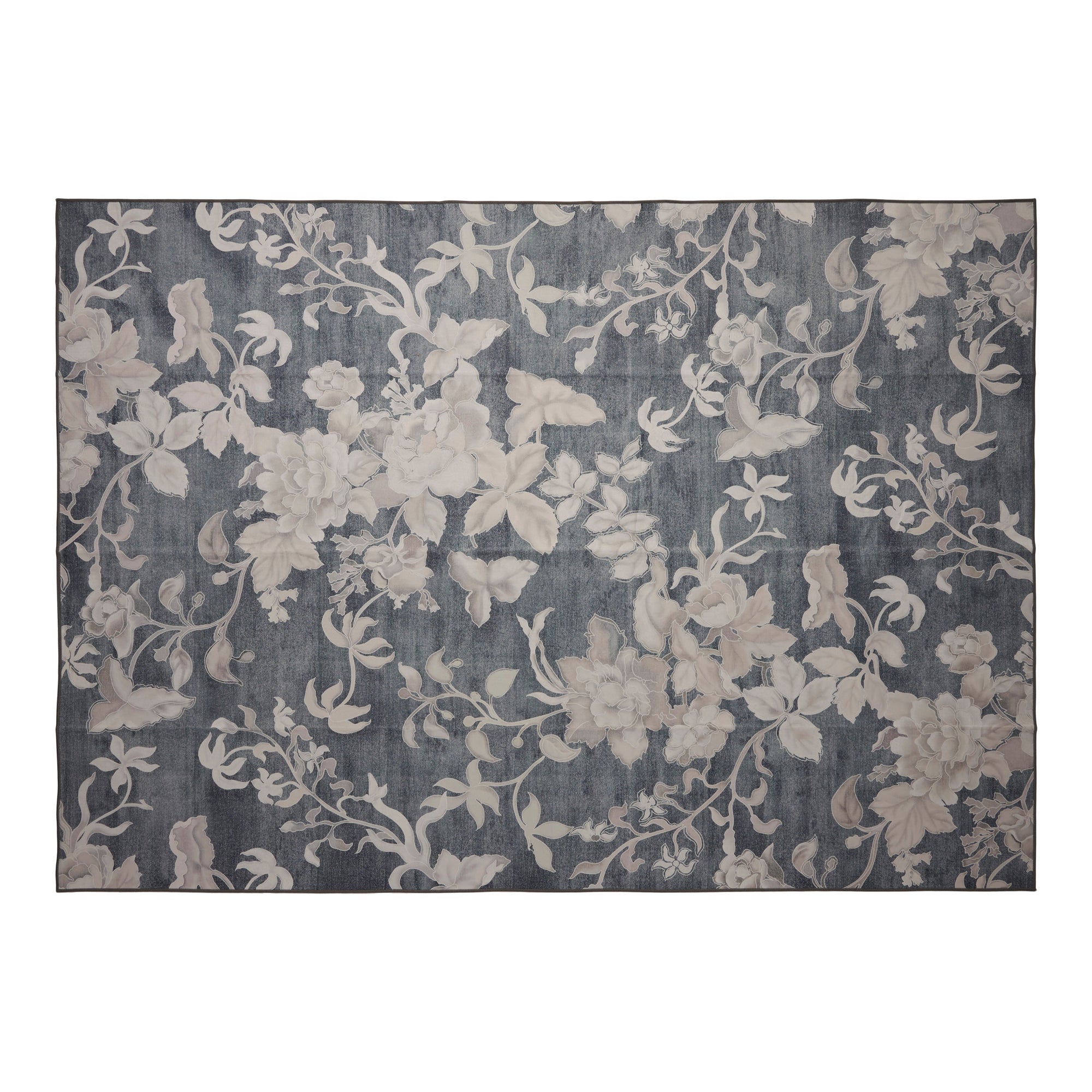 Printed Washable Rug, 5-ft x 7-in.