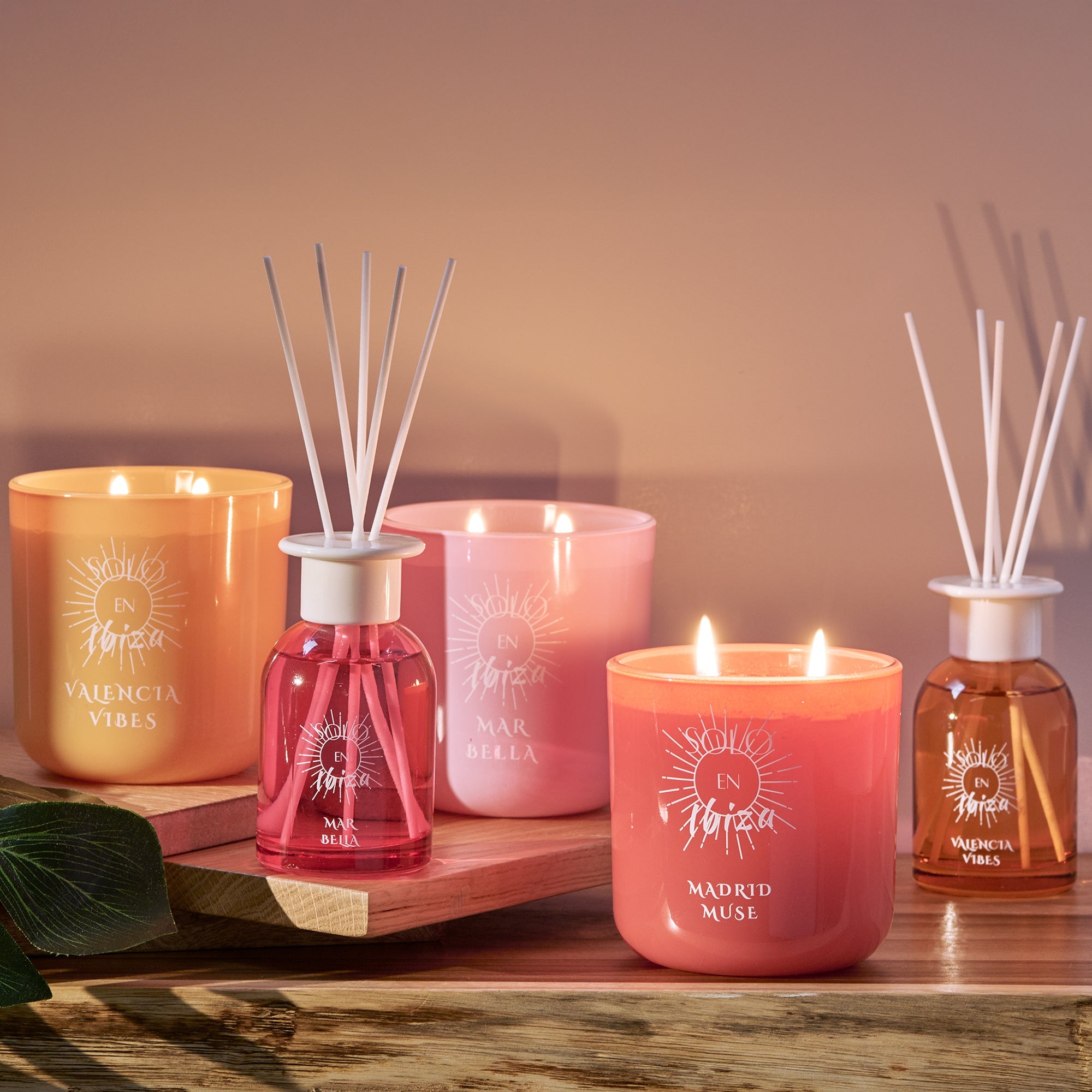 Solo En Ibiza Glass Jar Candle, 14-oz.