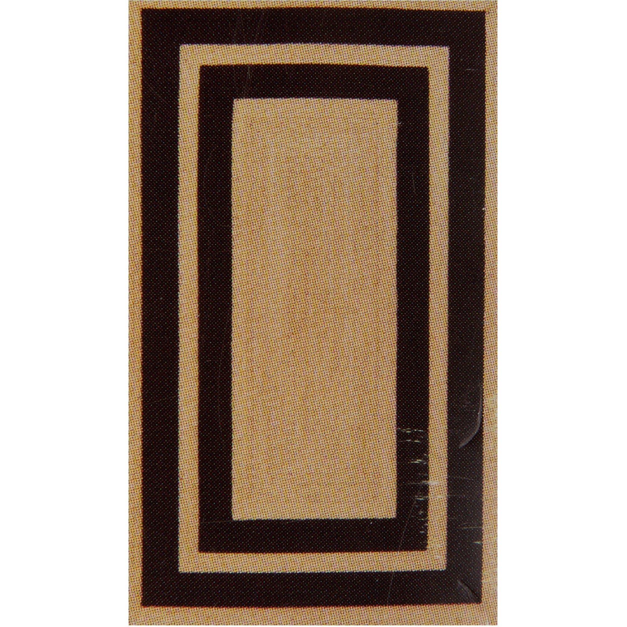 Jute/Cotton Rug, 3-ft x 5-ft.