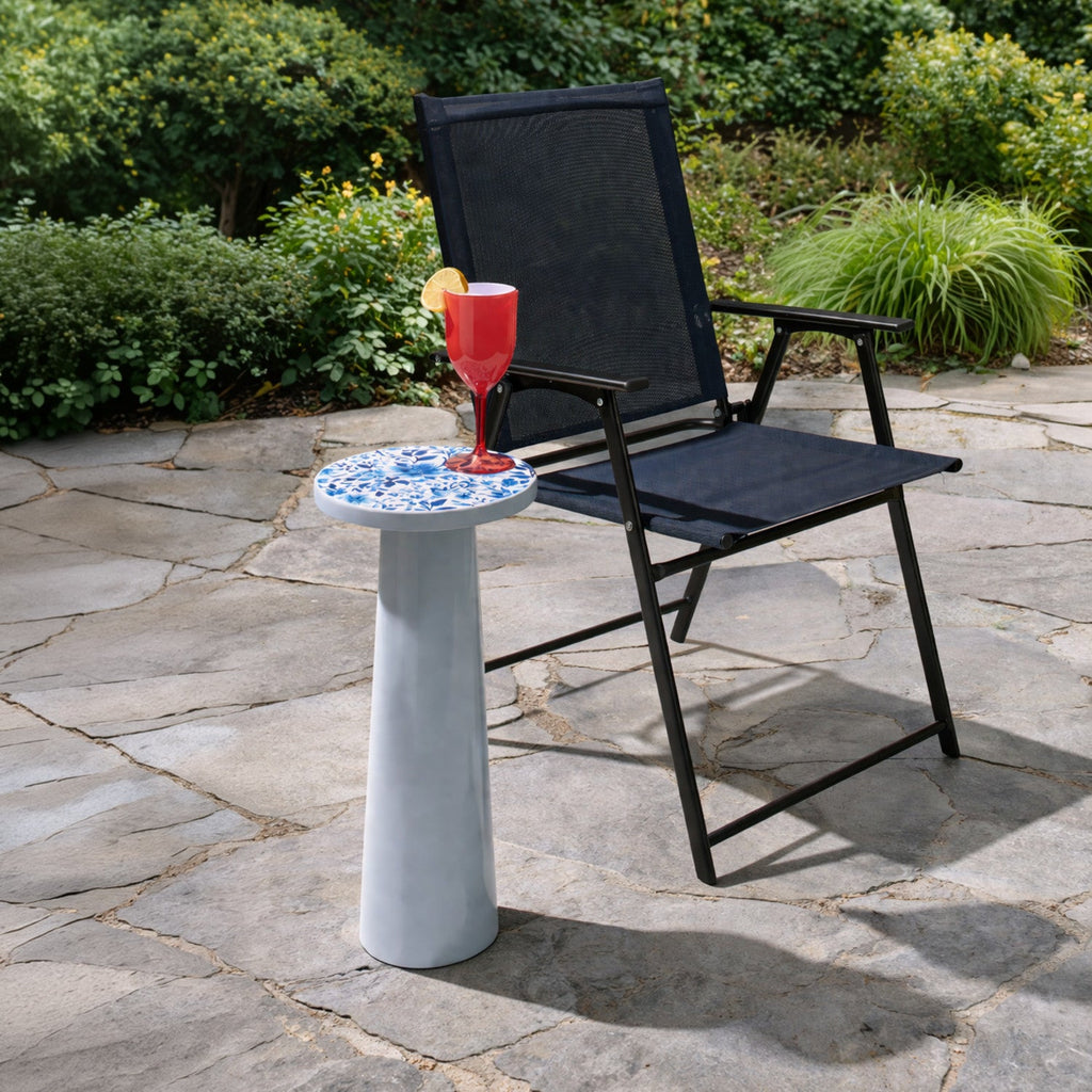 HomeStyles Metal Accent Table, 10-in x 22-in.