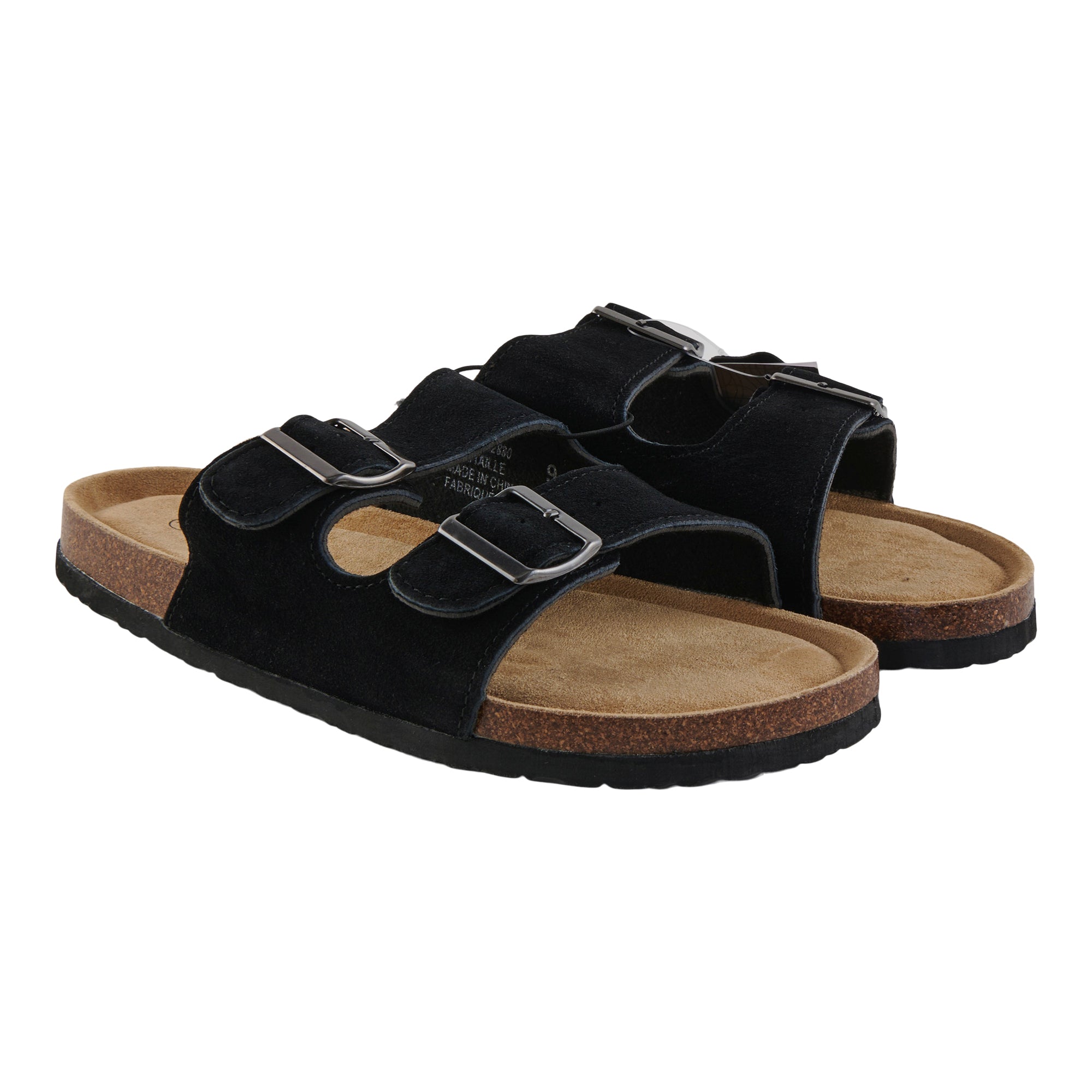 Mountain Ridge Men's Suede Footbed Sandals