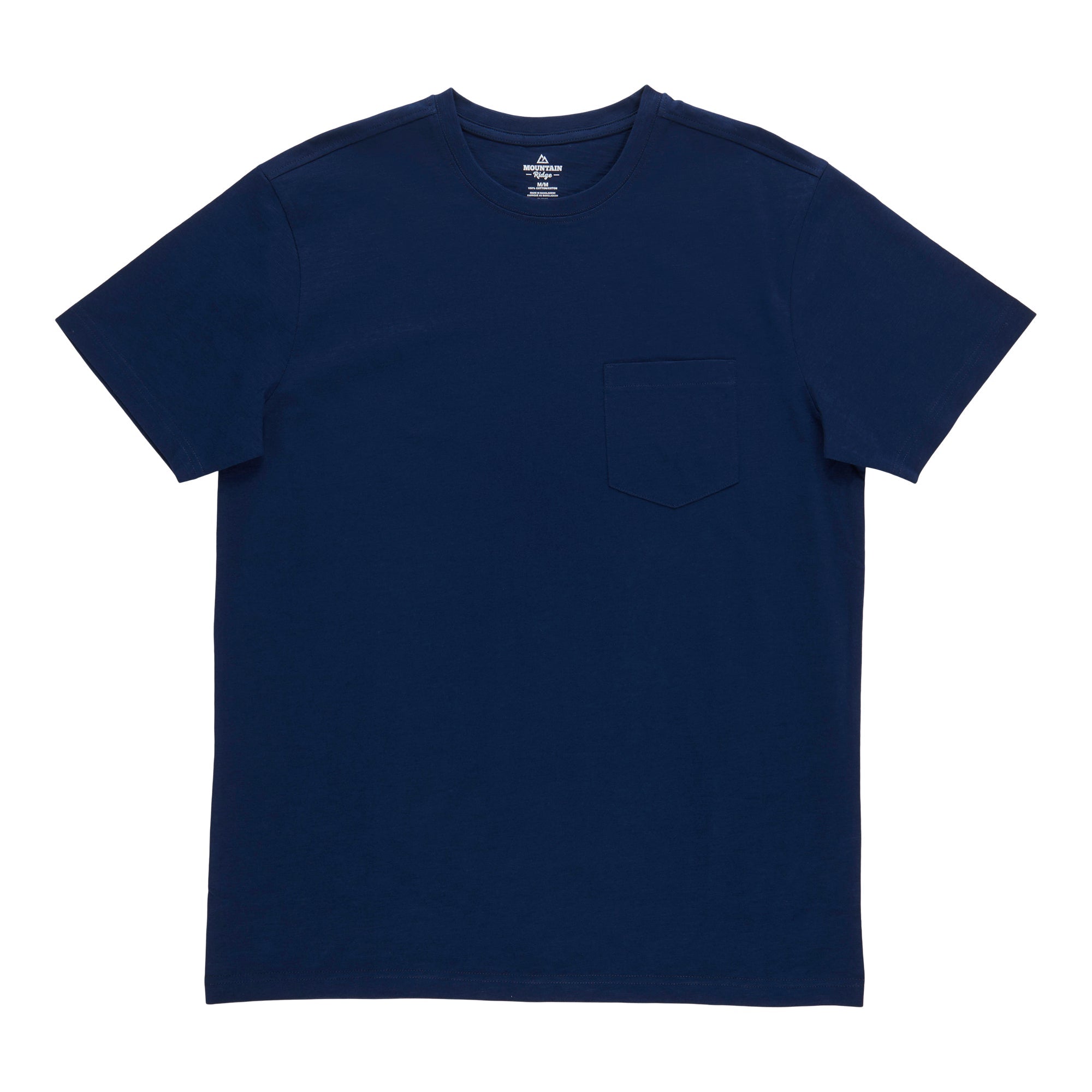 Mountain Ridge Men's Textured Front Pocket T-Shirt