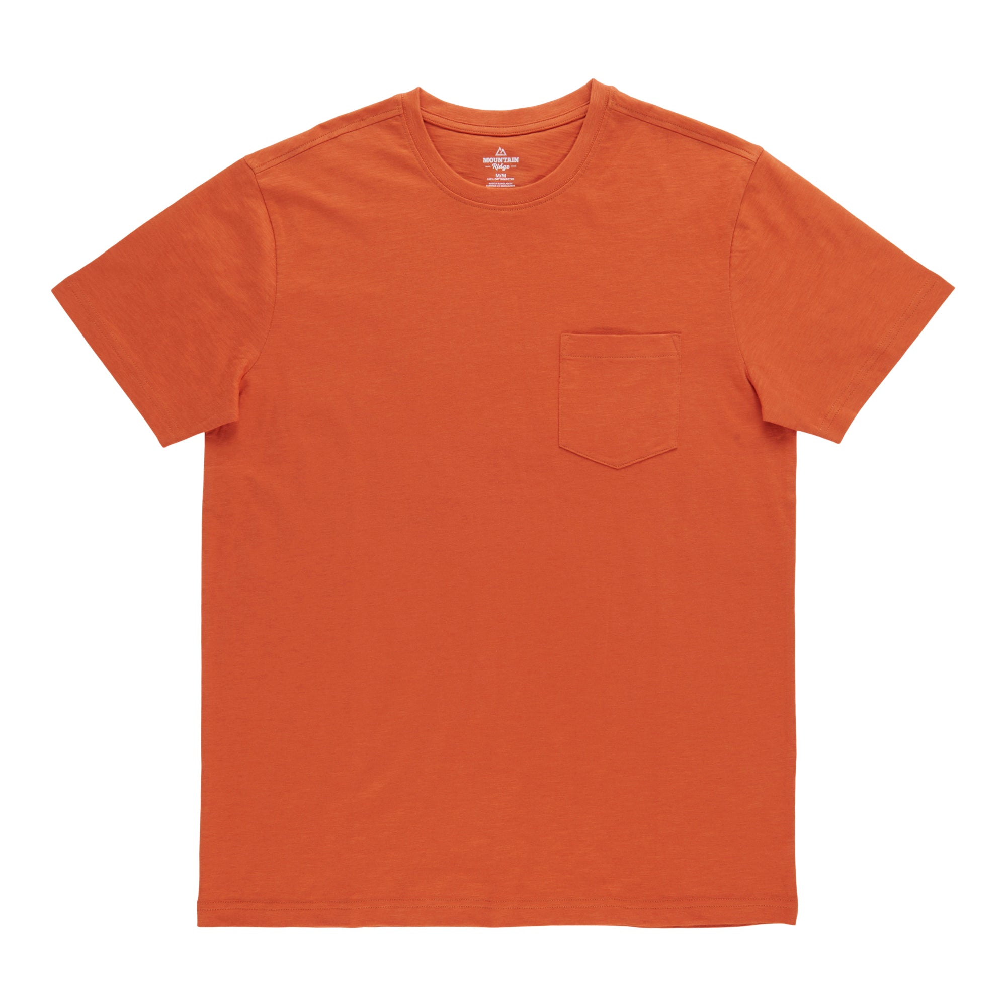 Mountain Ridge Men's Textured Front Pocket T-Shirt