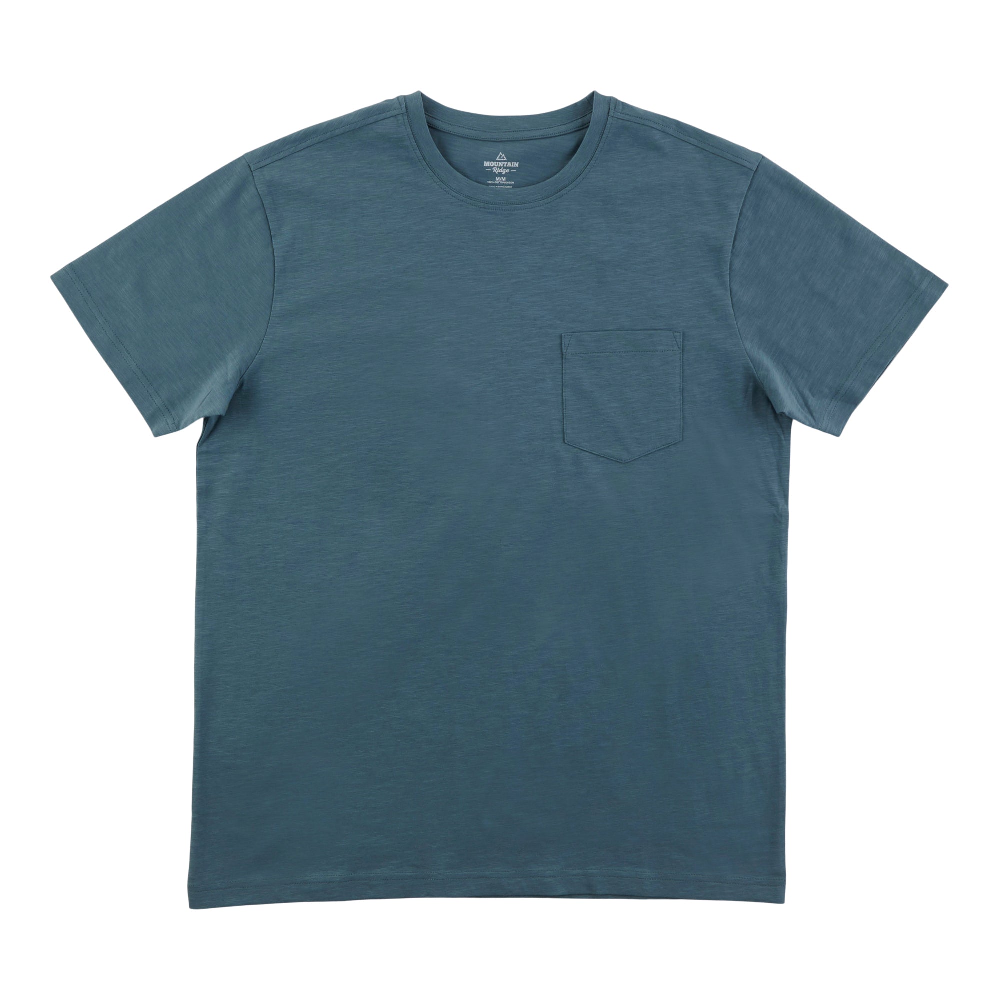 Mountain Ridge Men's Textured Front Pocket T-Shirt