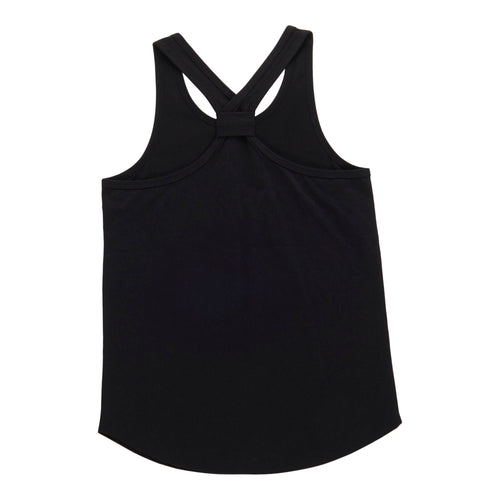 BELLA & BIRDIE Girls' Pool Party Printed Knot-Back Tank Top