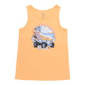 BELLA & BIRDIE Girls' Pool Party Basic Printed Tank Top