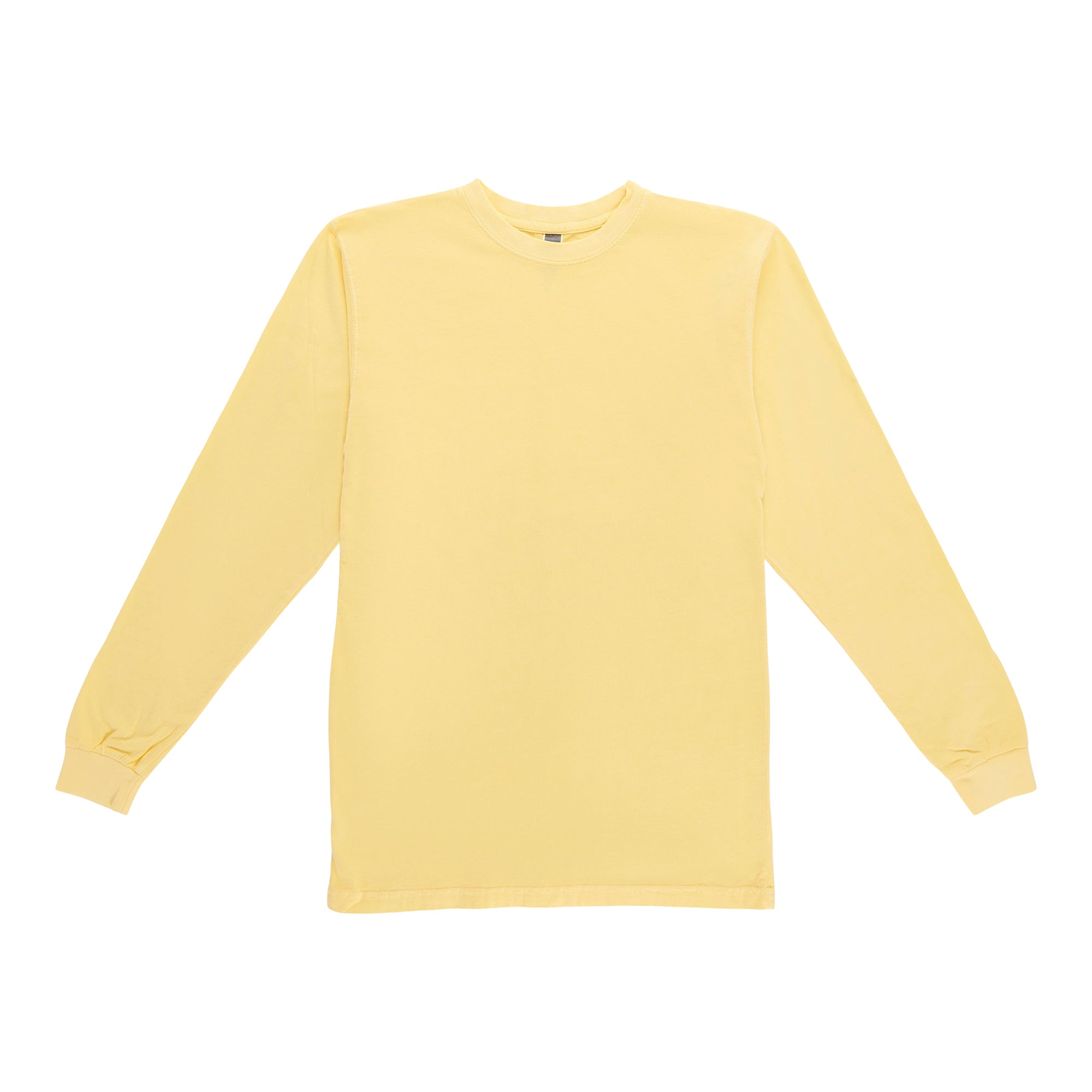 Men's Solid Long Sleeve Basic T-Shirt