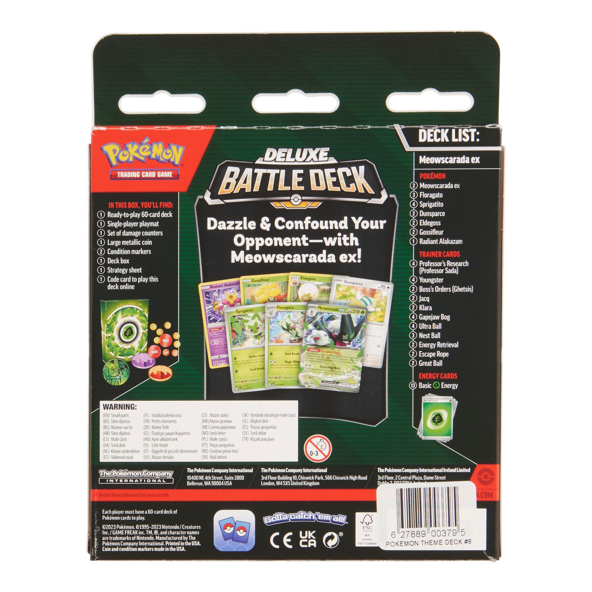 Pokémon Deluxe Battle Deck, Assorted