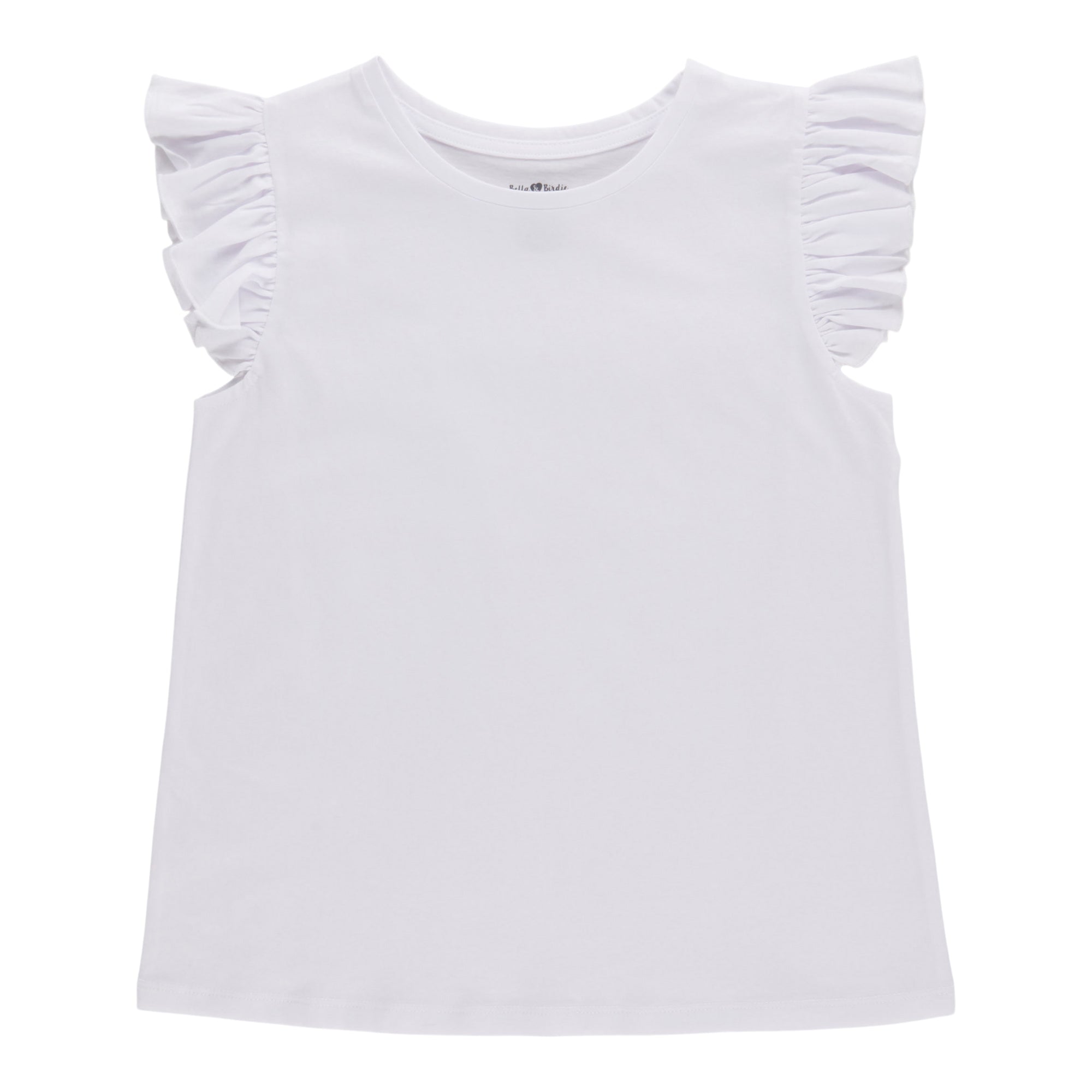 BELLA & BIRDIE Girls' Day Dreamer Ruffle Tank Top