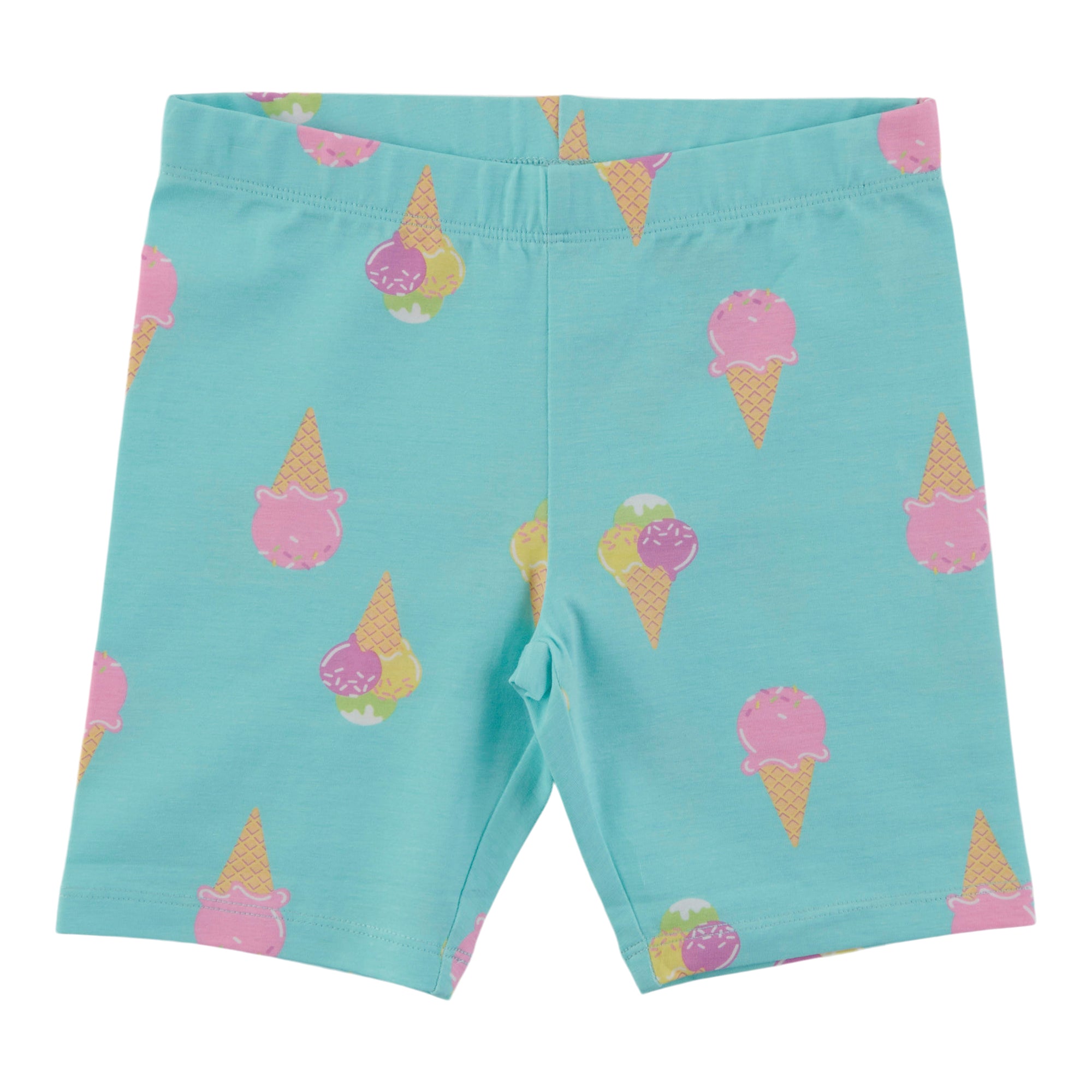 MONKEY BARS Toddler Girls' Pool Party Printed Bike Shorts