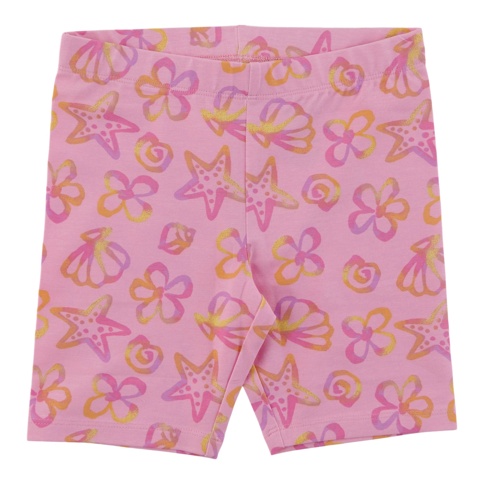 MONKEY BARS Toddler Girls' Pool Party Printed Bike Shorts