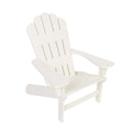 HomeStyles Muskoka Chair Décor, White, 7-in x 6.5-in x 8-in.