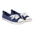 mySTYLE Women's Canvas 3 Eye Slip-Ons