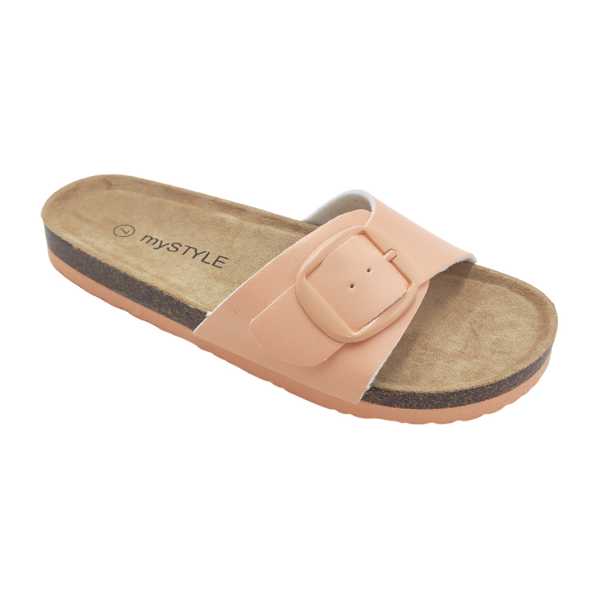 mySTYLE Women's Cushioned Footbeds Slides