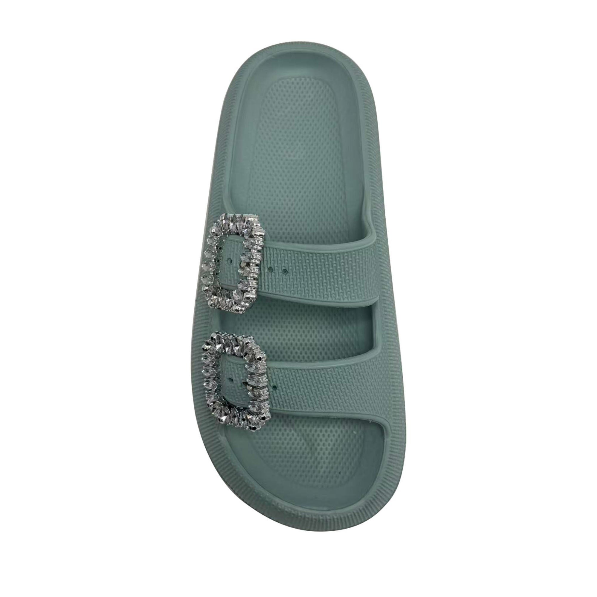 mySTYLE Women's Jewel Cloud Slides