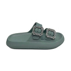 mySTYLE Women's Jewel Cloud Slides