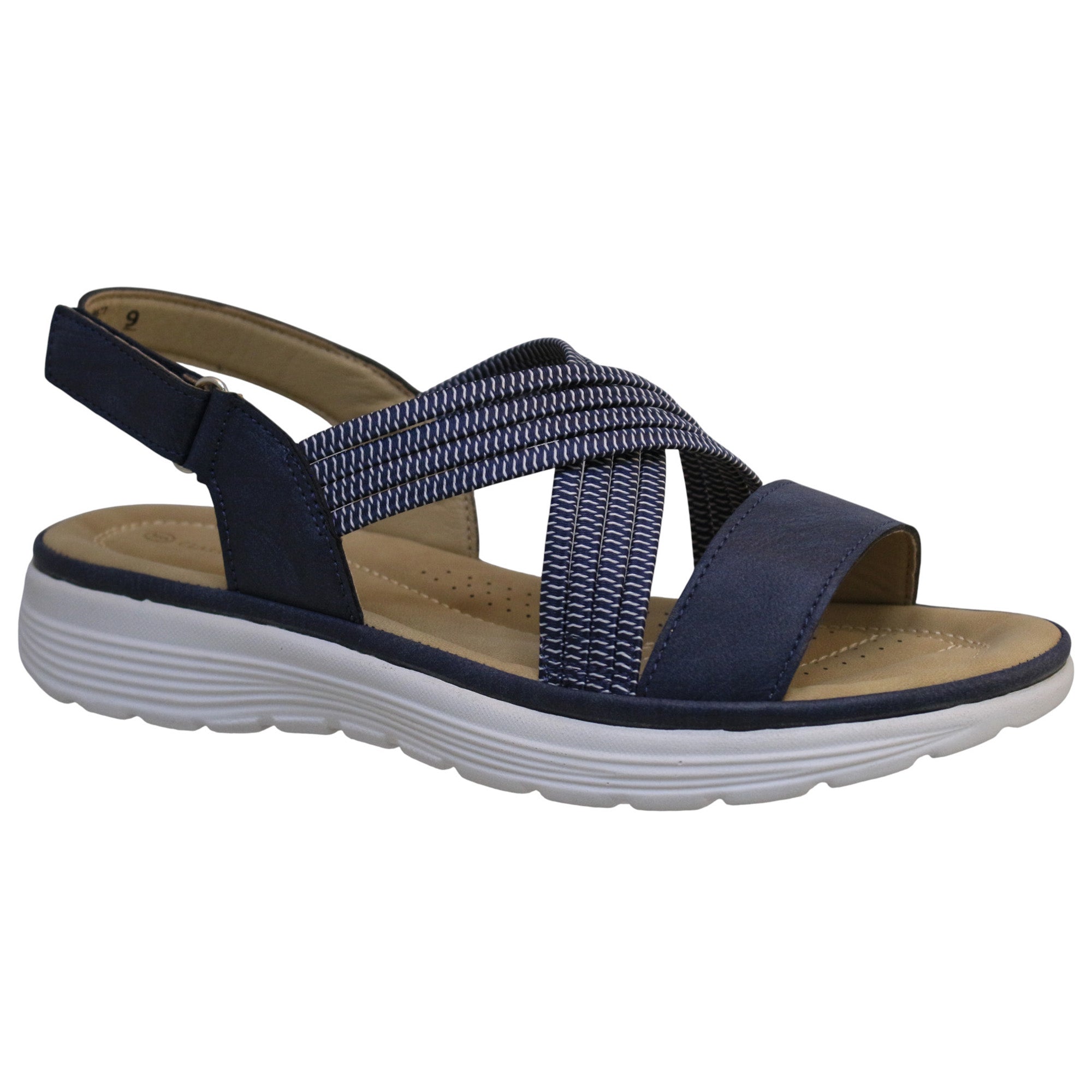 Classic Editions Women's Comfort Elastic Sandals