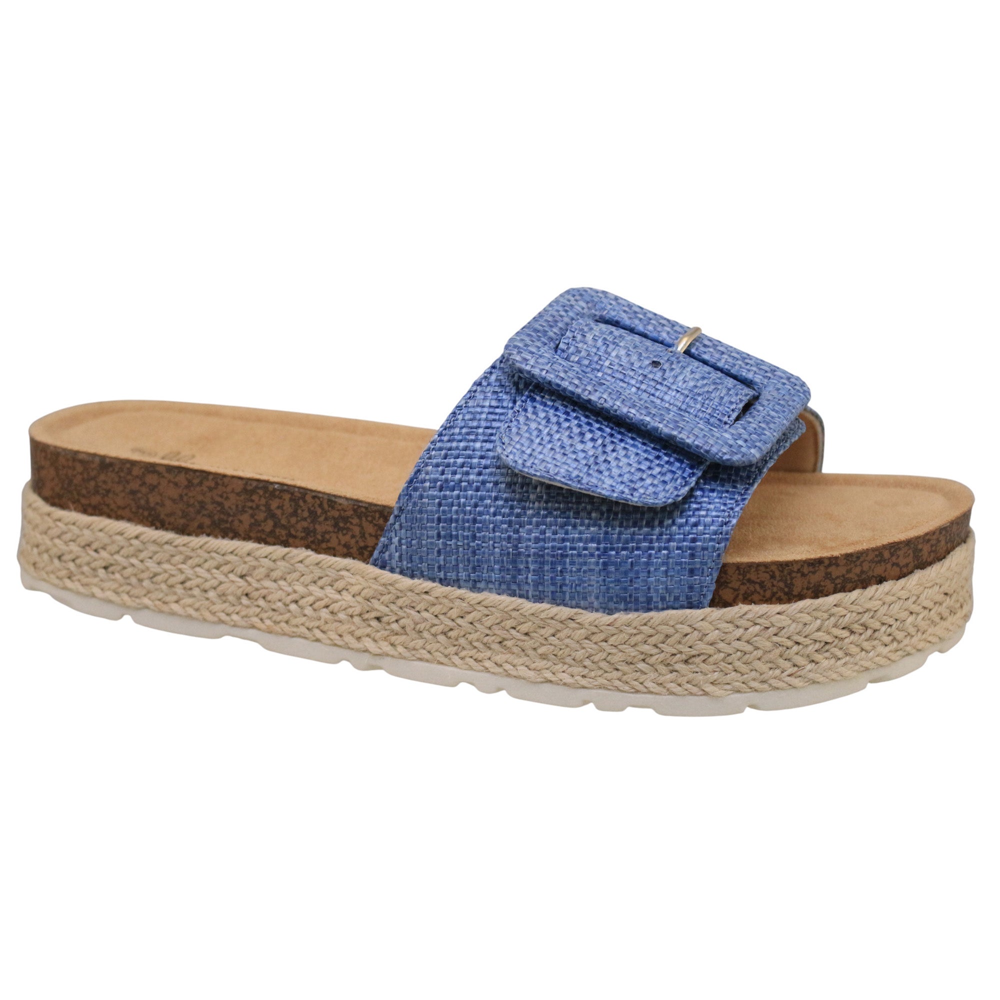 lily morgan Women's Buckle Espadrilles