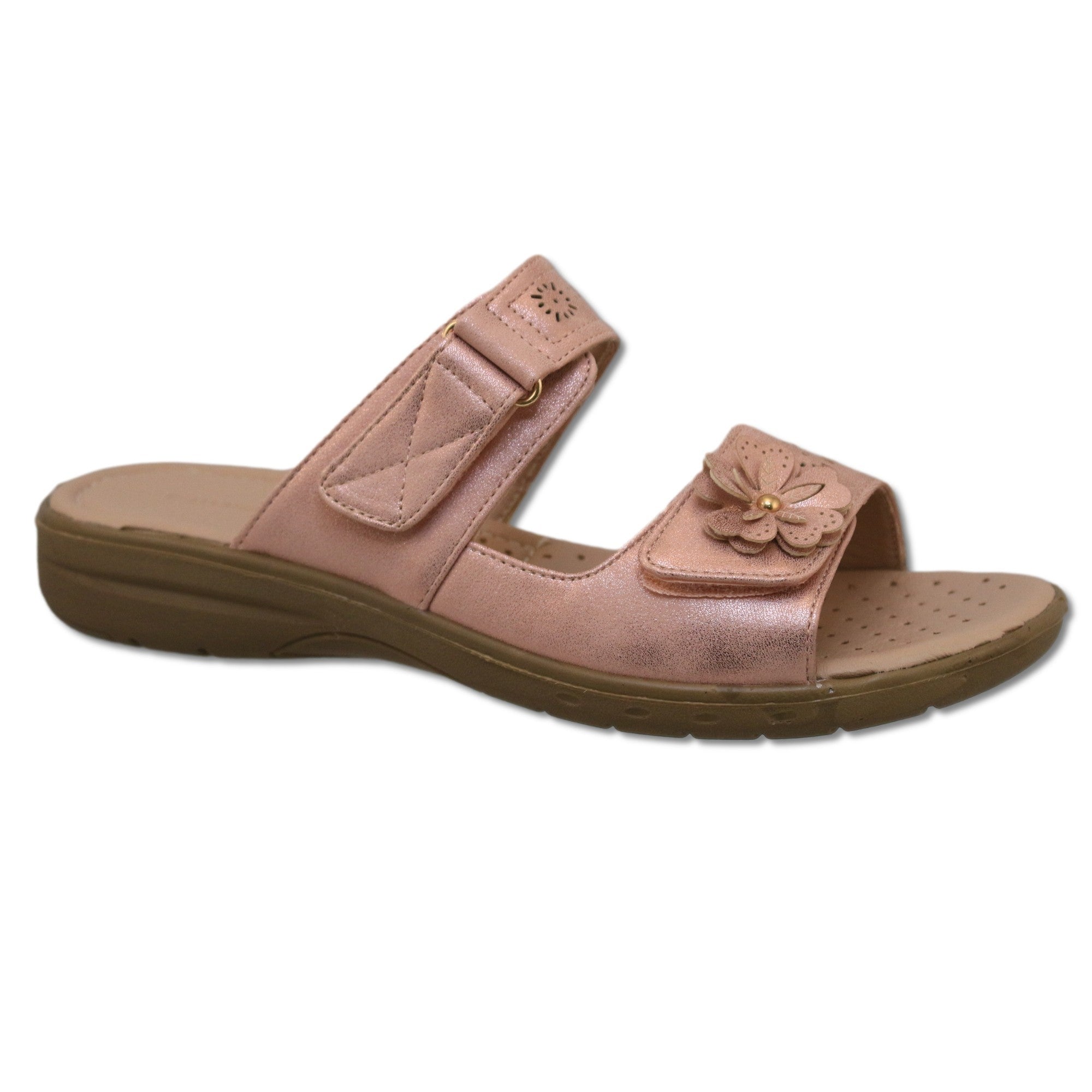 Classic Editions Women's Comfort Floral Sandals