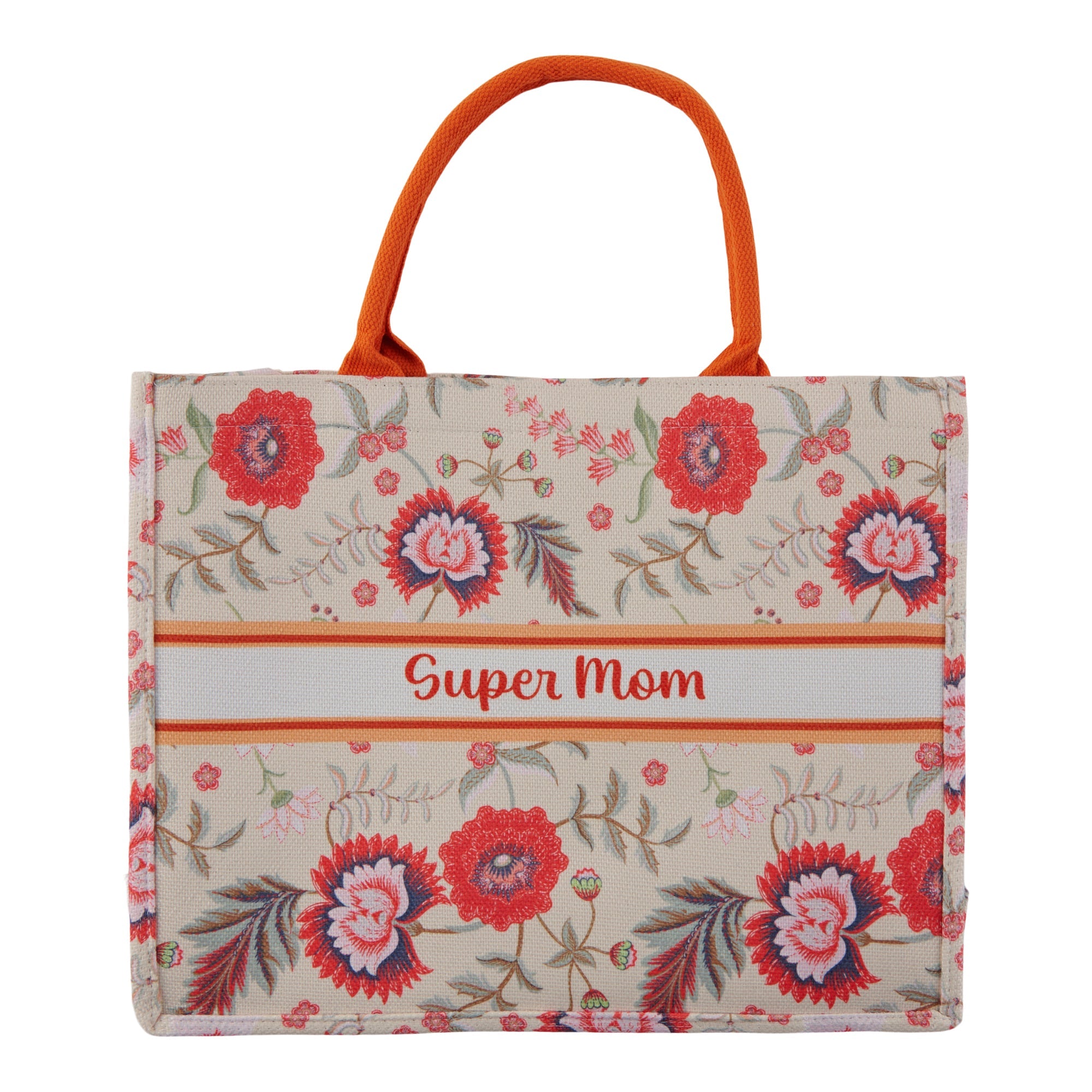 Mom Printed Shopper Tote Bag