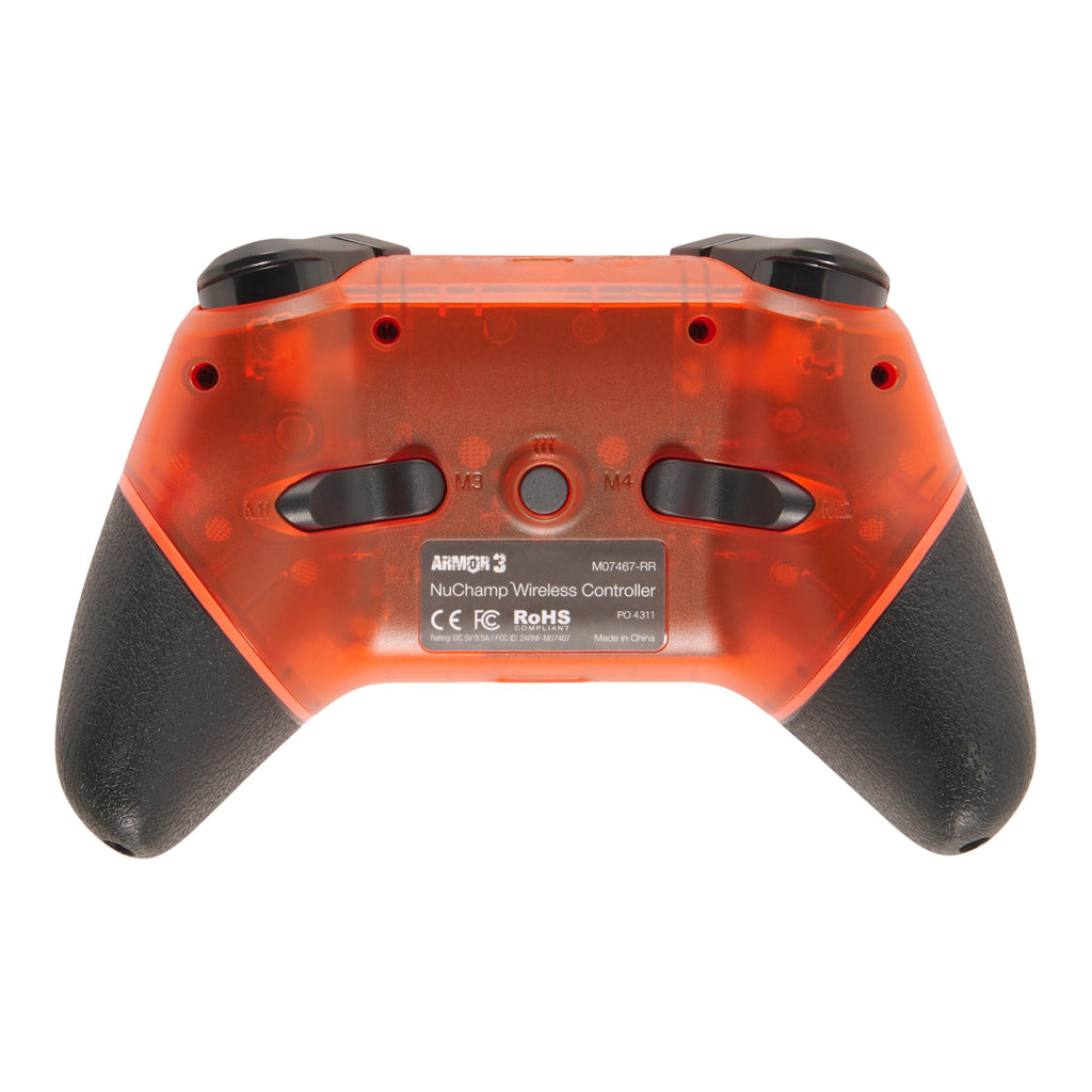 Manette sans fil Armor 3 NuChamp pour Nintendo Switch, rouge rubis